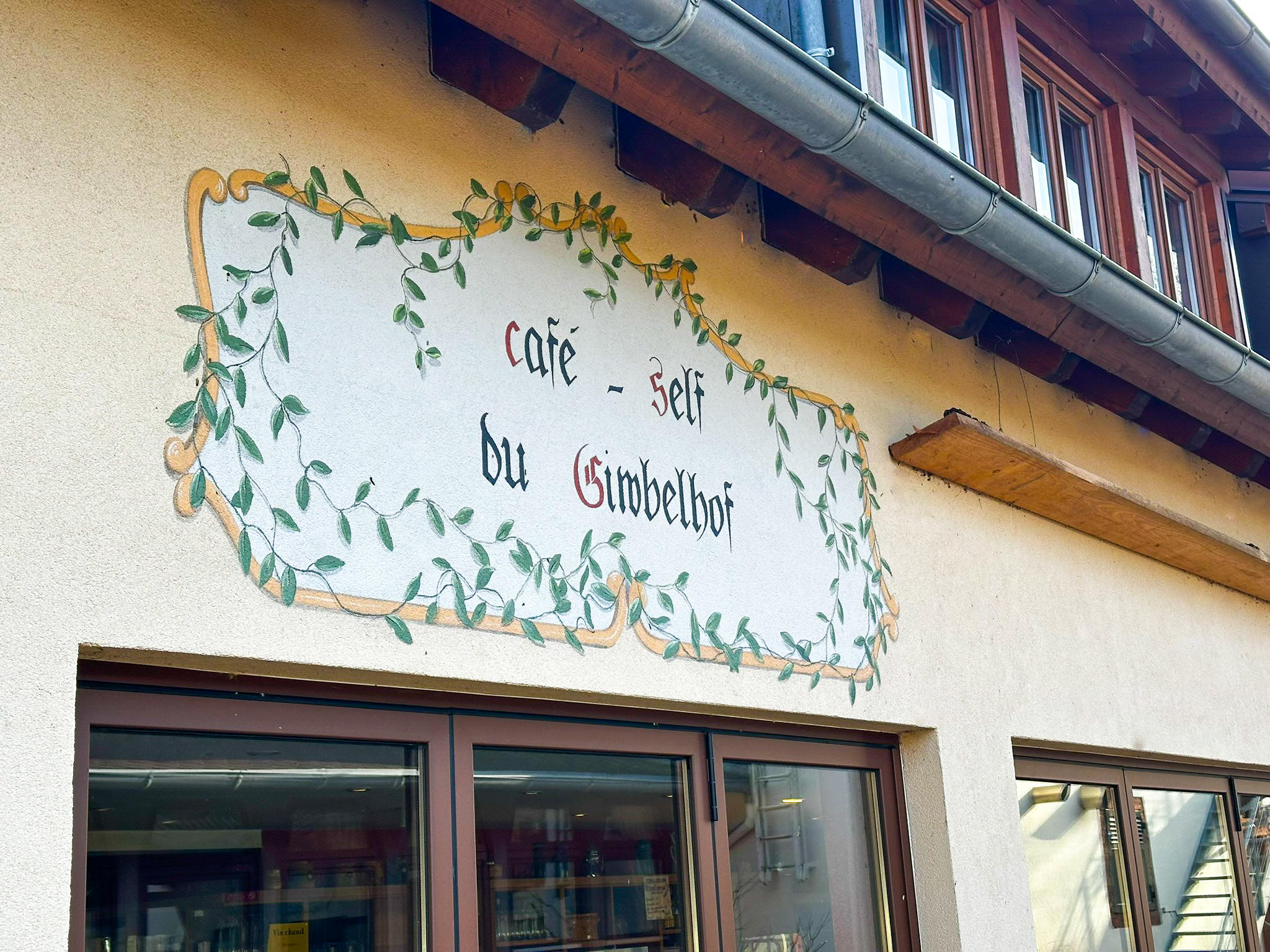 Self-service — comptoir et présentation