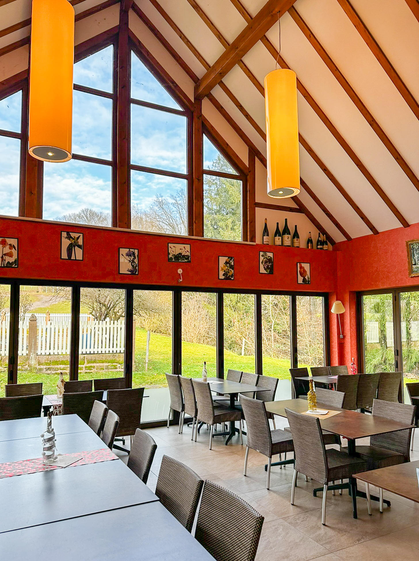 Intérieur du self-service Gimbelhof